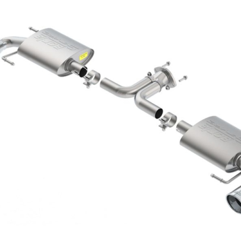 Borla 14-16 Mazda 3 2.0/2.5L AT/MT FWD S-Type Cat-Back Exhaust Single Split Rear Exit