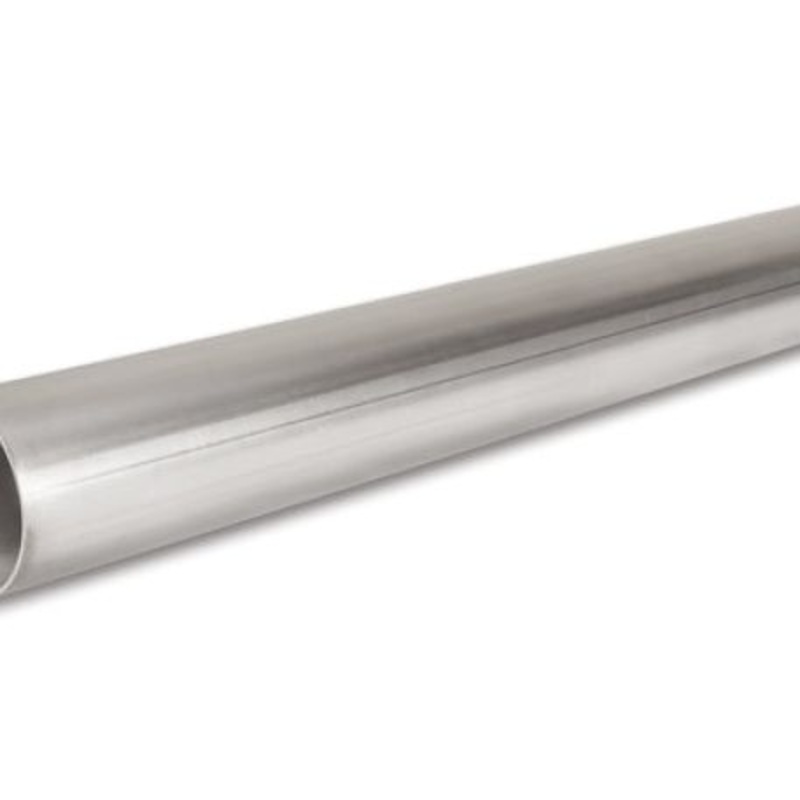 Vibrant 321 Stainless Steel Straight Tubing 2.25in OD - 18 Gauge Wall Thickness
