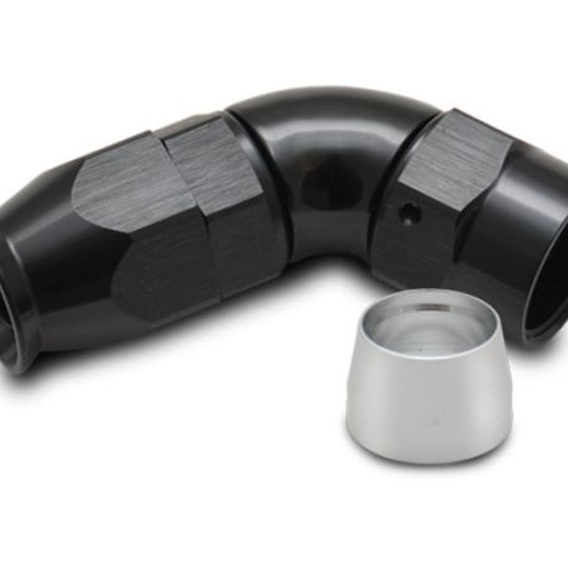 Vibrant -10AN 60 Degree Hose End Fitting for PTFE Lined Hose