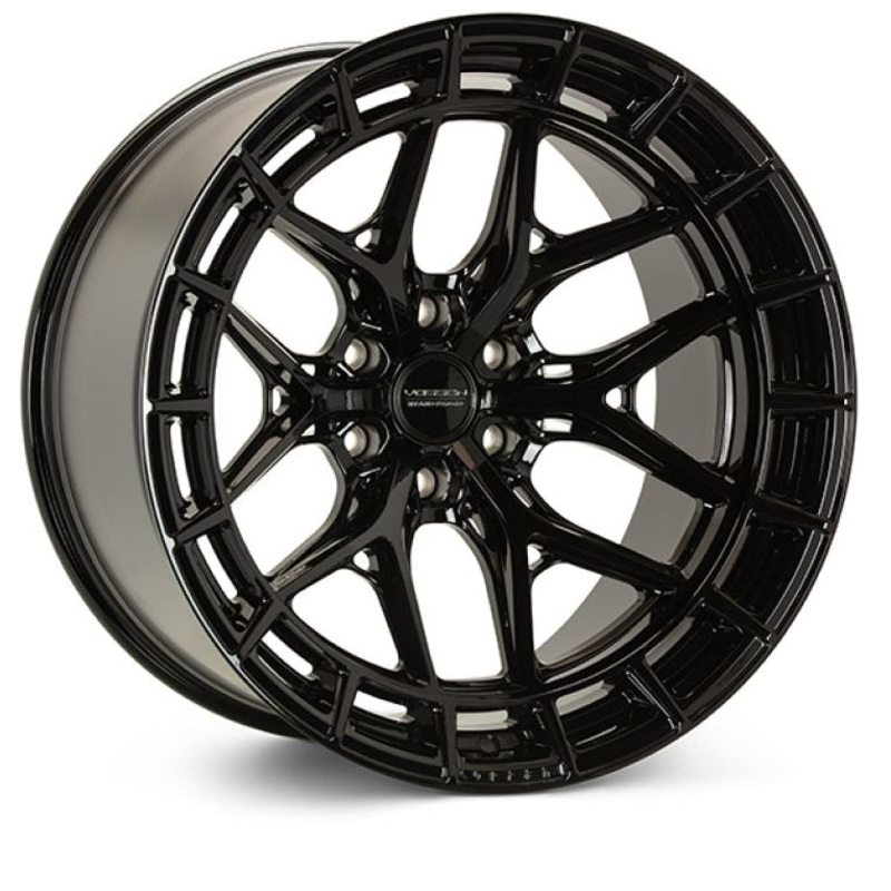 Vossen HFX-1 22x10 / 6x139.7 BP / ET-18 / 106.1 CB / Super Deep - Gloss Black Wheel