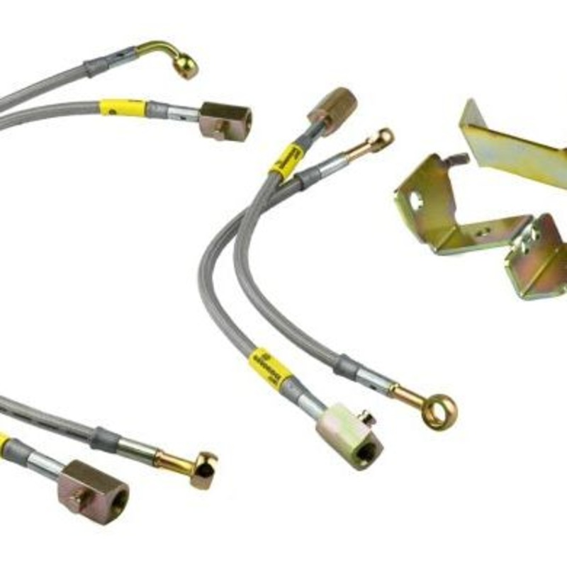 Goodridge 05-14 Ford Mustang (w/ABS) Stainless Steel Brake Line Kit