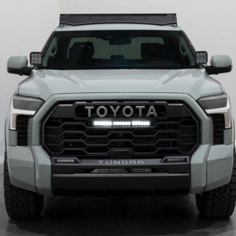 Diode Dynamics 2022+ Toyota Tundra White Combo TRD Pro Grille Light Bar Kit