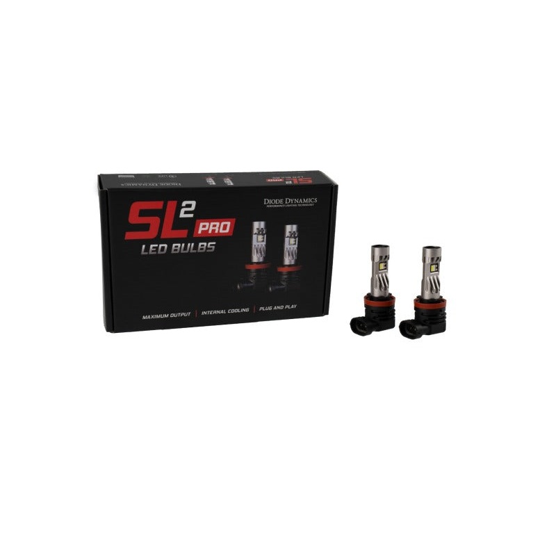 Diode Dynamics H11/H8/H9 White SL2 Pro LED Bulbs (pair)