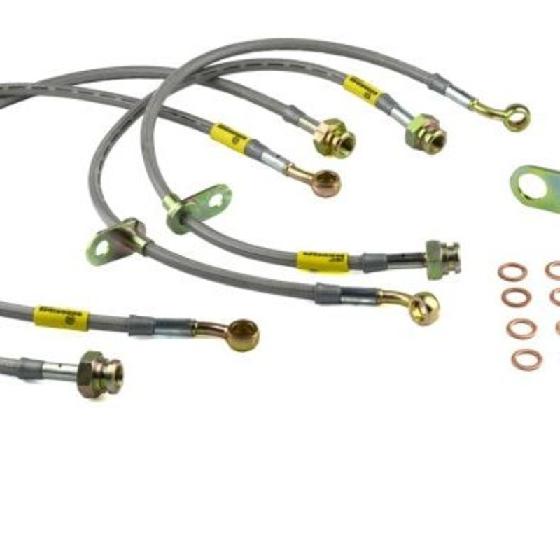 Goodridge 06-11 Honda Civic (Rear Disc Models) Stainless Steel Brake Line Kit
