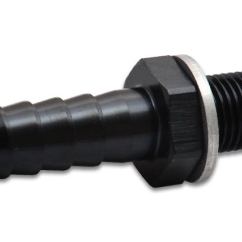Vibrant Male 10mm x 1.0 Metric to 3/8in Barb Fitting