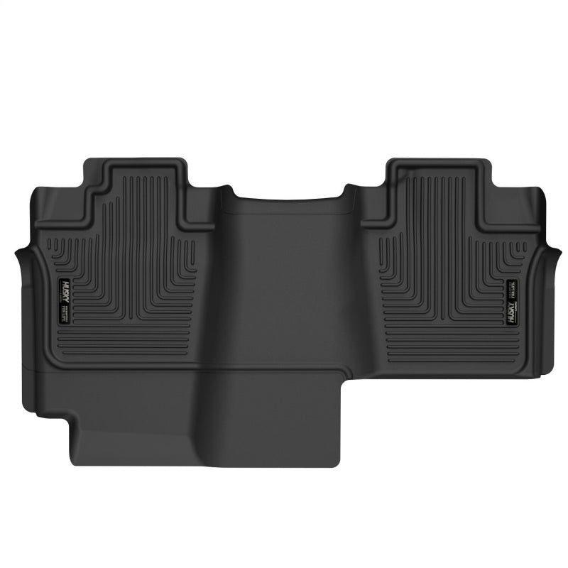 Husky Liners 2004-2008 Ford F-150 SuperCrew Cab Pickup X-act Contour Rear Floor Liner (Black)