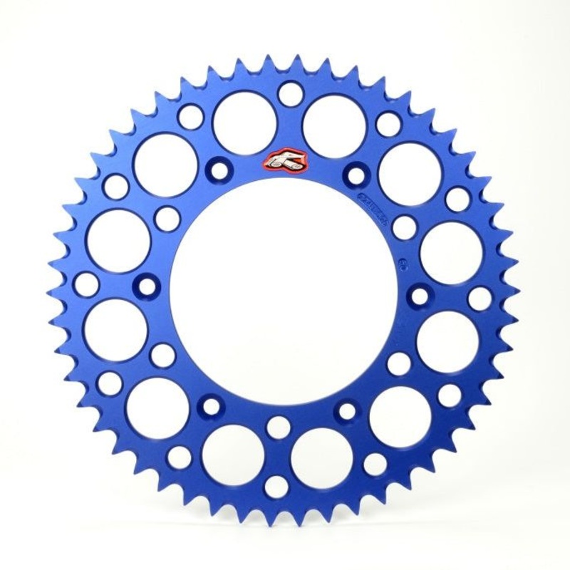 Renthal 89-01 Suzuki RM 80/ 2002 Yamaha YZ85 Rear Grooved Sprocket -Blue 428-50P Teeth