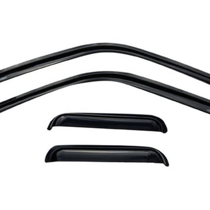 AVS 88-99 Chevy CK Ext. Cab Ventvisor Outside Mount Window Deflectors 4pc - Smoke