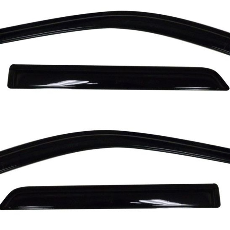 AVS 11-18 Dodge Durango Ventvisor Outside Mount Window Deflectors 4pc - Smoke