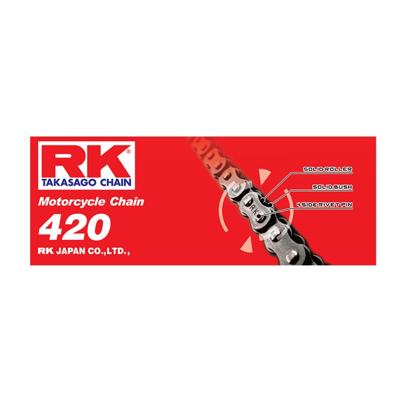 RK Chain 420-120 - Natural