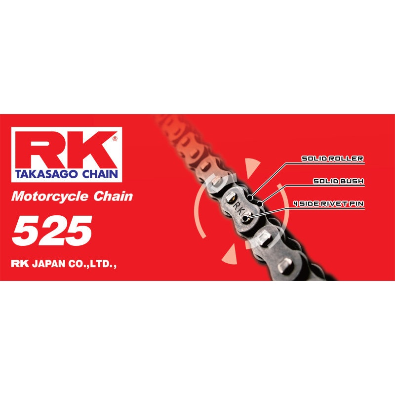 RK Chain 525-130 - Natural