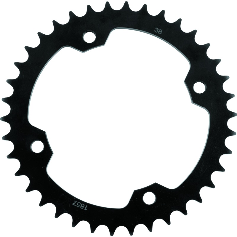 BikeMaster Yamaha Rear Steel Sprocket 520 38T - Black