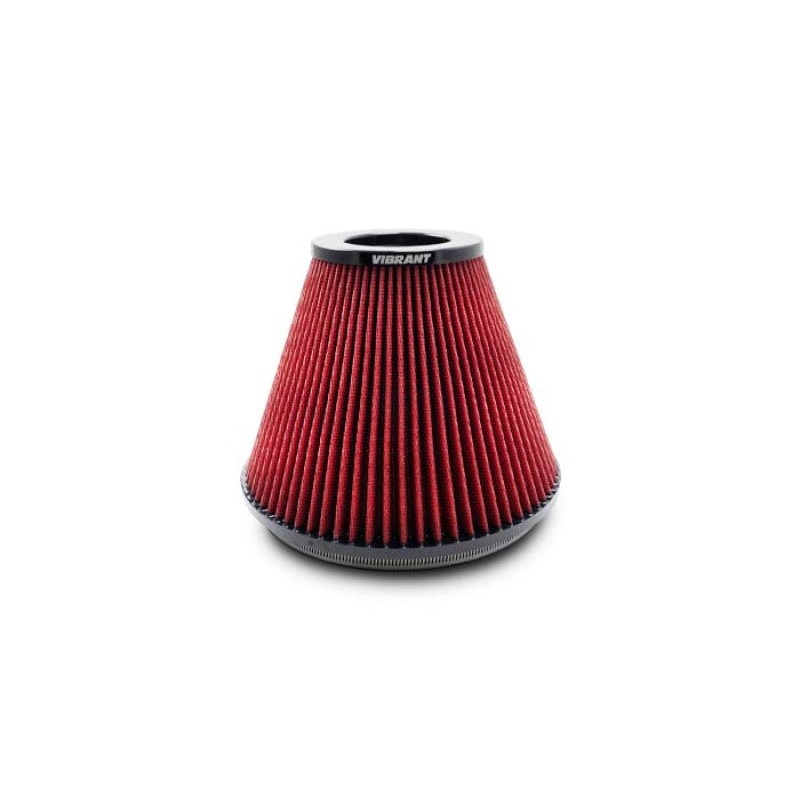 Vibrant 8.75in Inlet I.D. x 8.50in Height Bellmouth Velocity Stack Classiic Performance Air Filter