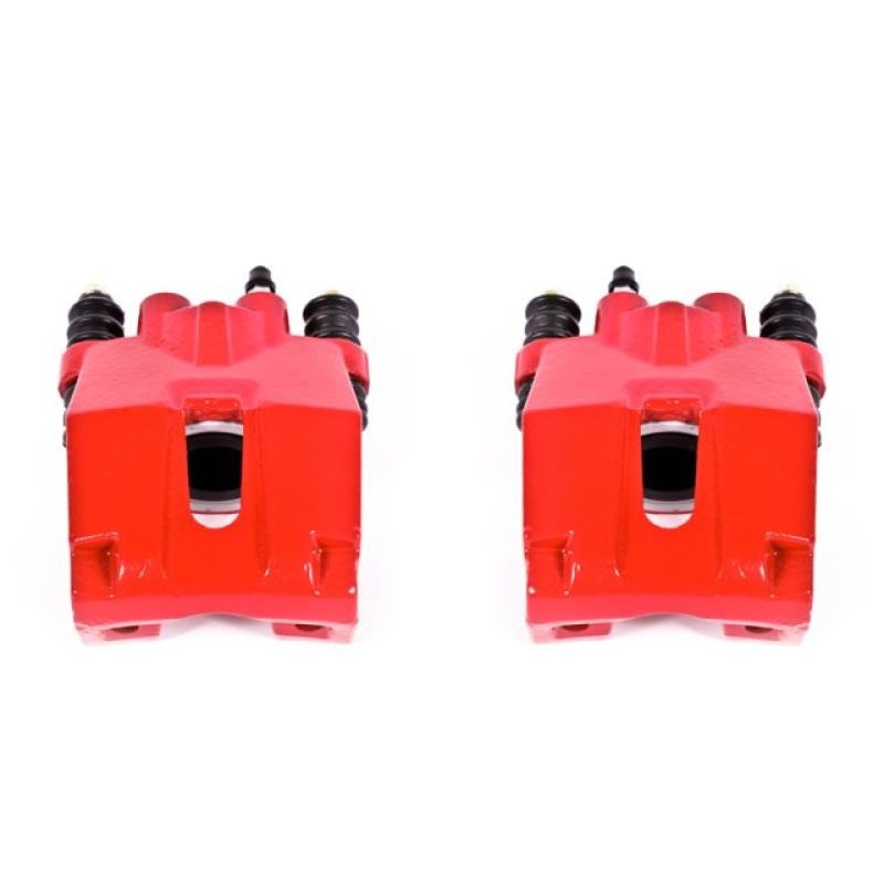 Power Stop 04-11 Ford F-150 Rear Red Calipers w/o Brackets - Pair