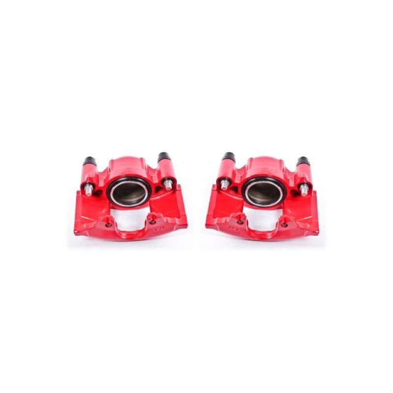 Power Stop 90-93 Cadillac Commercial Chassis Front Red Calipers w/o Brackets - Pair