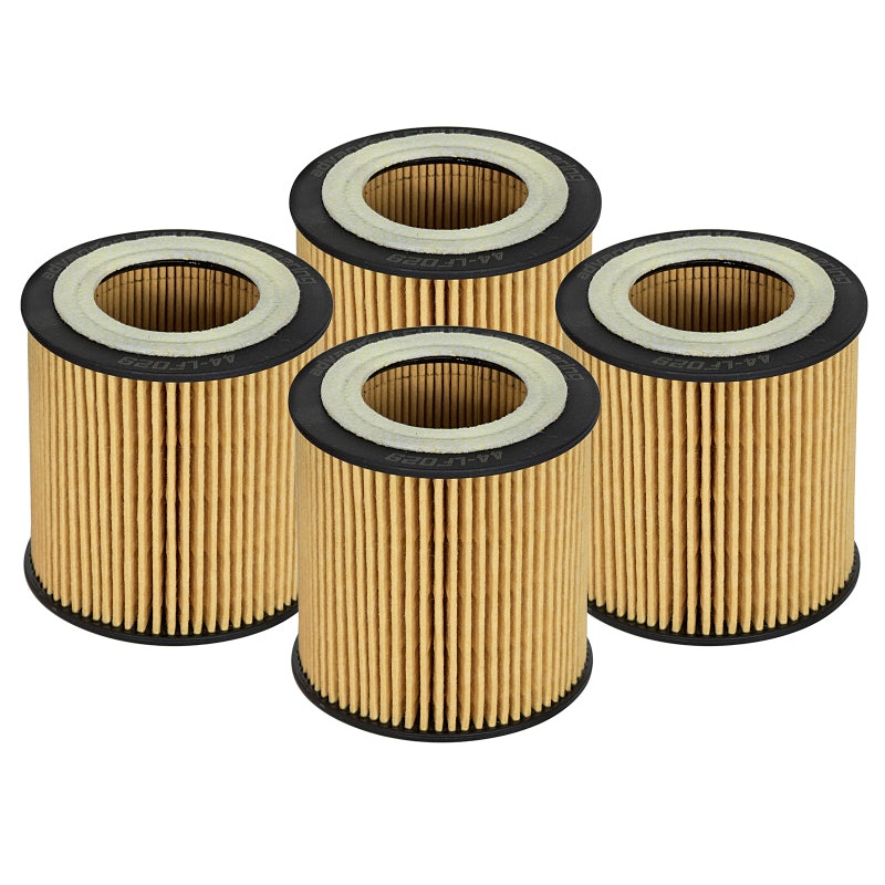 aFe Pro GUARD D2 Oil Filter 06-19 BMW Gas Cars L6-3.0T N54/55 - 4 Pack