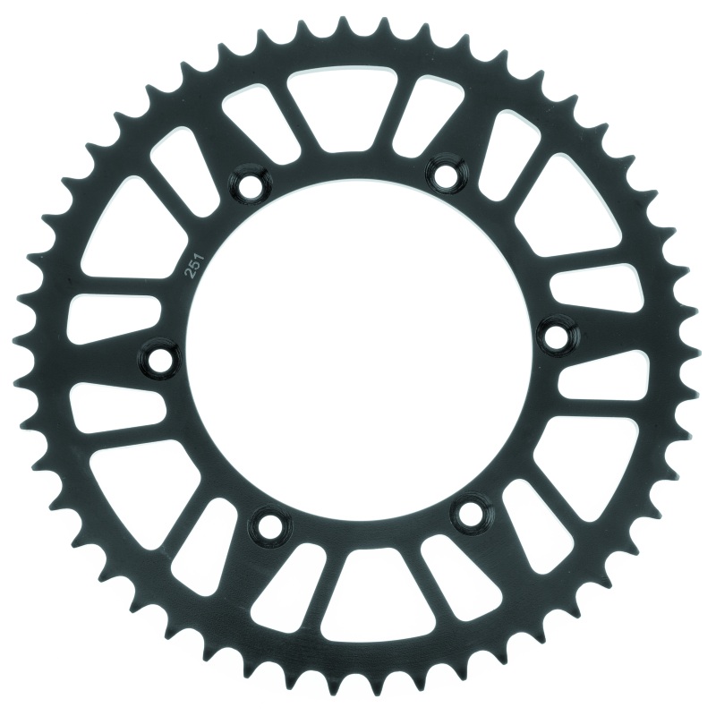 BikeMaster Yamaha Rear Steel Sprocket 520 48T - Black