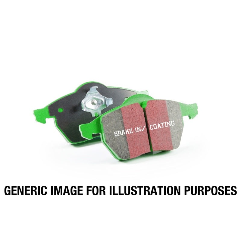 EBC 2016+ Jaguar F-Pace 2.0L TD (180) Greenstuff Rear Brake Pads