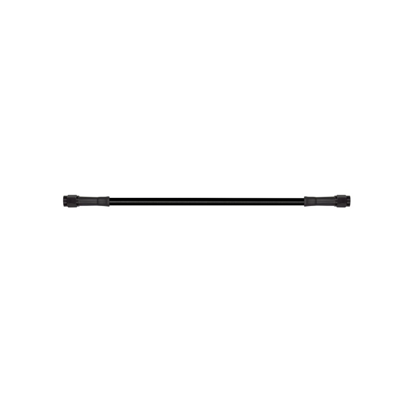 Goodridge 40in Universal Brake Line Assembly w/Black Zinc Fittings & Black Hose