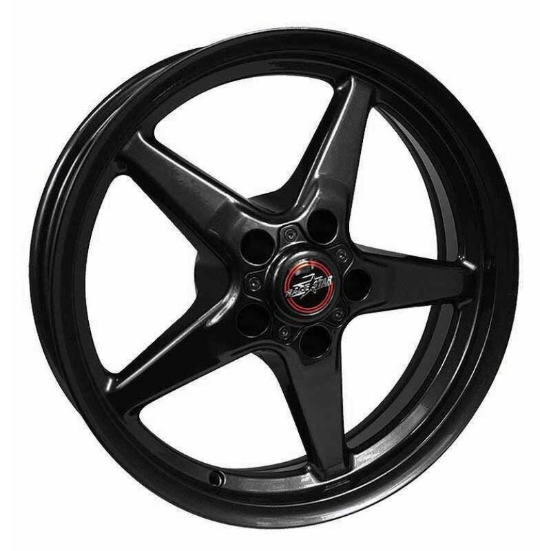 Race Star 92 Drag Star Bracket Racer 17x9.5 5x4.75BC 7.30BS Gloss Black Wheel