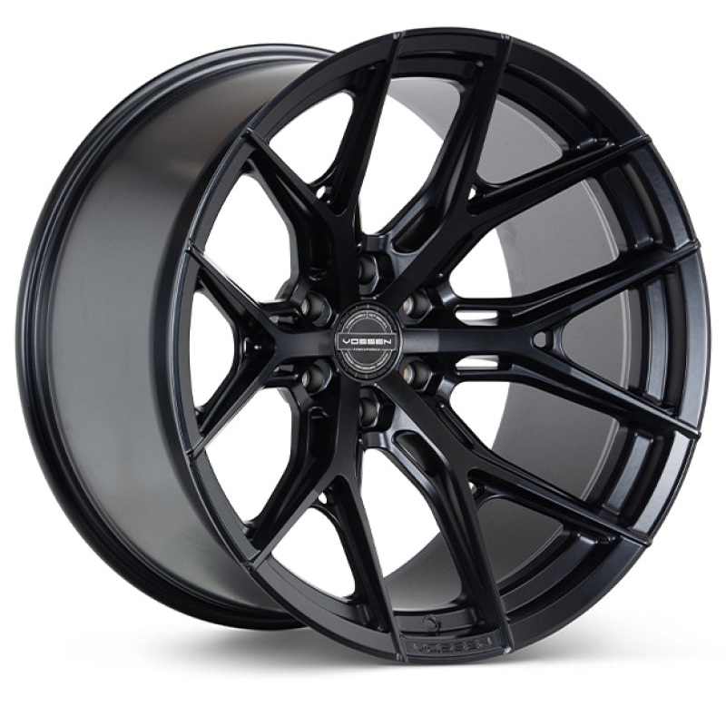 Vossen HF6-4 22x9.5 / 6x139.7 / ET20 / Deep Face / 106.1 - Satin Black Wheel