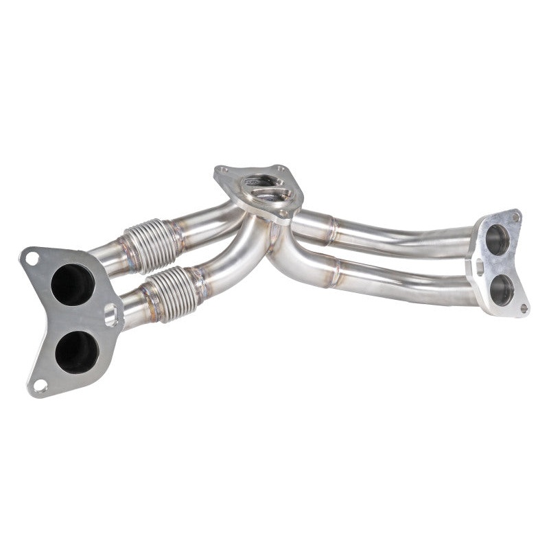 Perrin 22-24 Subaru WRX / 20-24 OBXT & Legacy XT / 19-24 Ascent Equal Length Header - Brushed SS