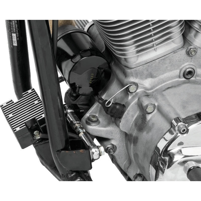 Twin Power 80-99 Big Twin Exc Twin Cam L84-Up XL Black Oil Filter Replaces H-D 60305-80A