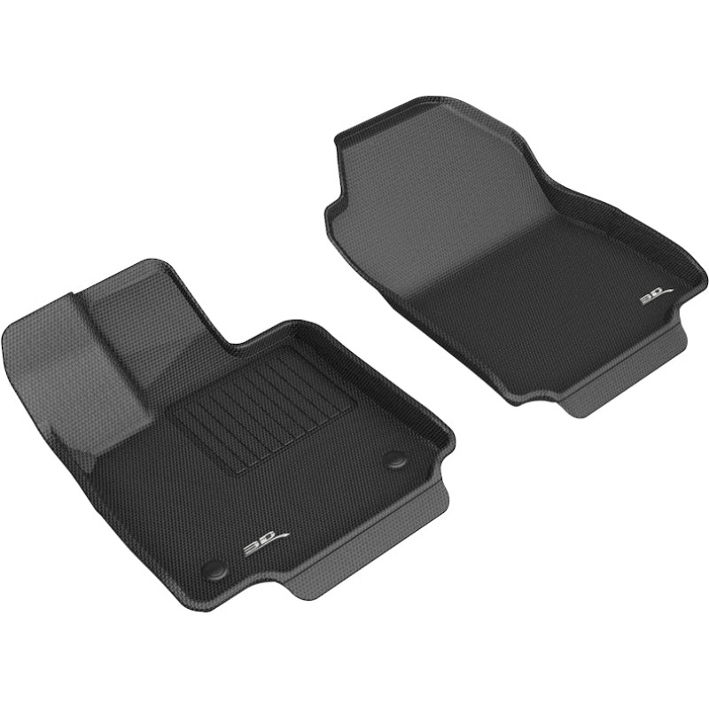 3D MAXpider 2019-2020 Toyota RAV4 Kagu 1st Row Floormat - Black