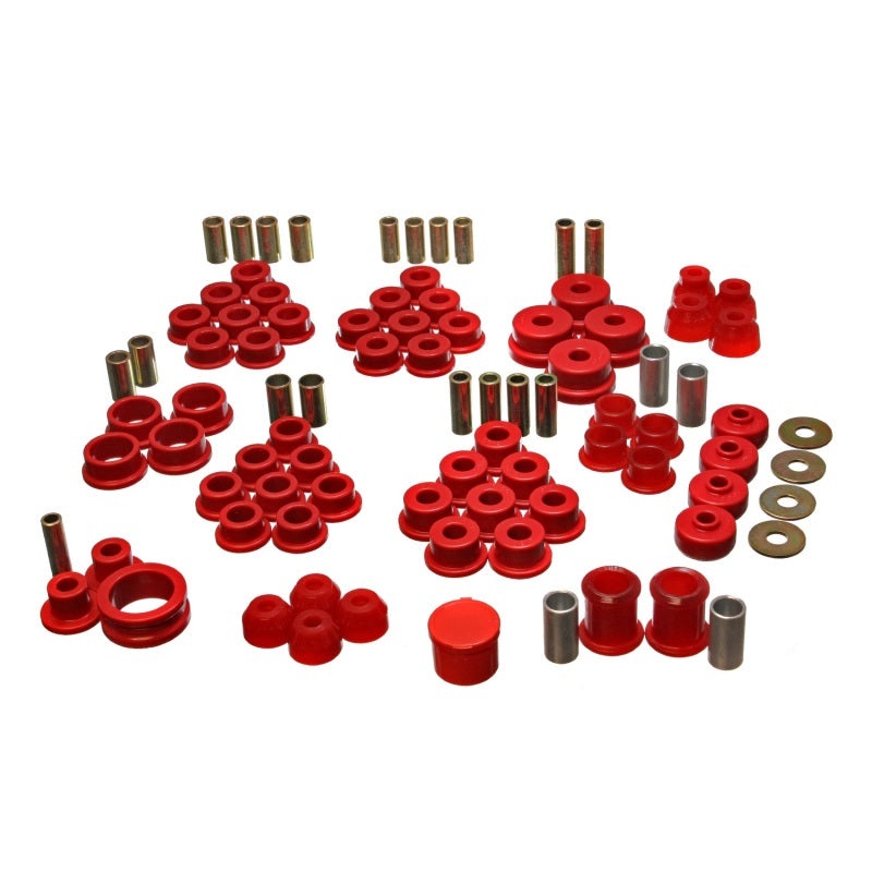 Energy Suspension 84-95 Chevrolet Corvette Red Hyper-flex Master Bushing Set