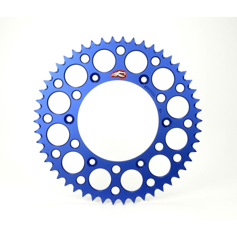 Renthal 21-23 Husqvarna TC 85 Rear Grooved Sprocket - Blue 428-48P Teeth