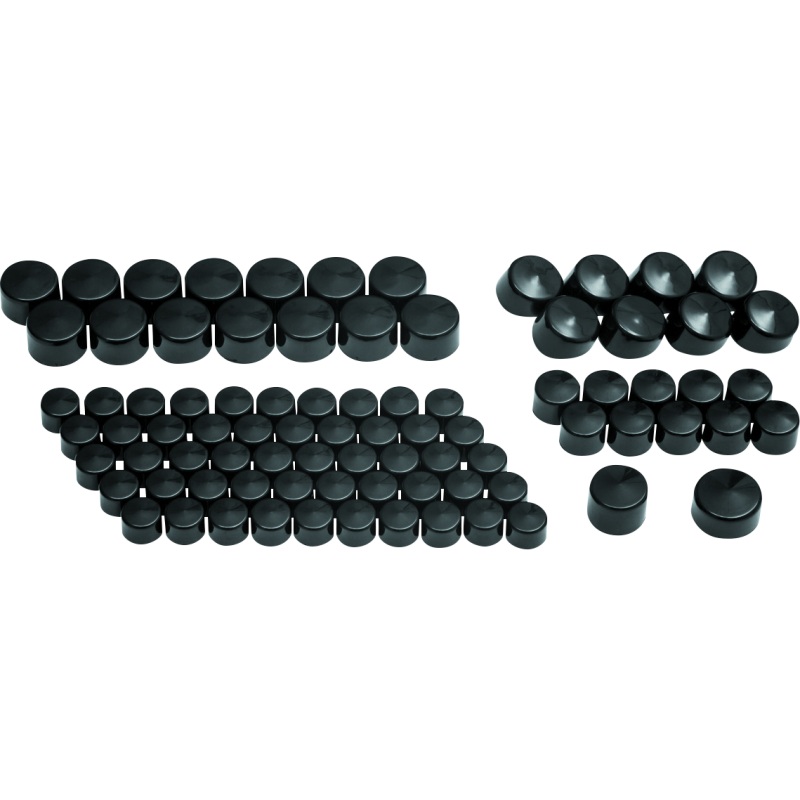 Kuryakyn Kool Kaps Engine Kit Milwaukee-8 Gloss Black