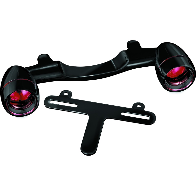 Kuryakyn Bullet Light Rear Turn Signal Bar Gloss Black