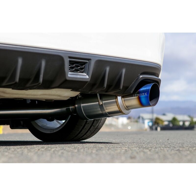 Remark 15-21 Subaru WRX STI R1 Spec Cat-Back Exhaust Single Exit - Full Titanium (Resonated)