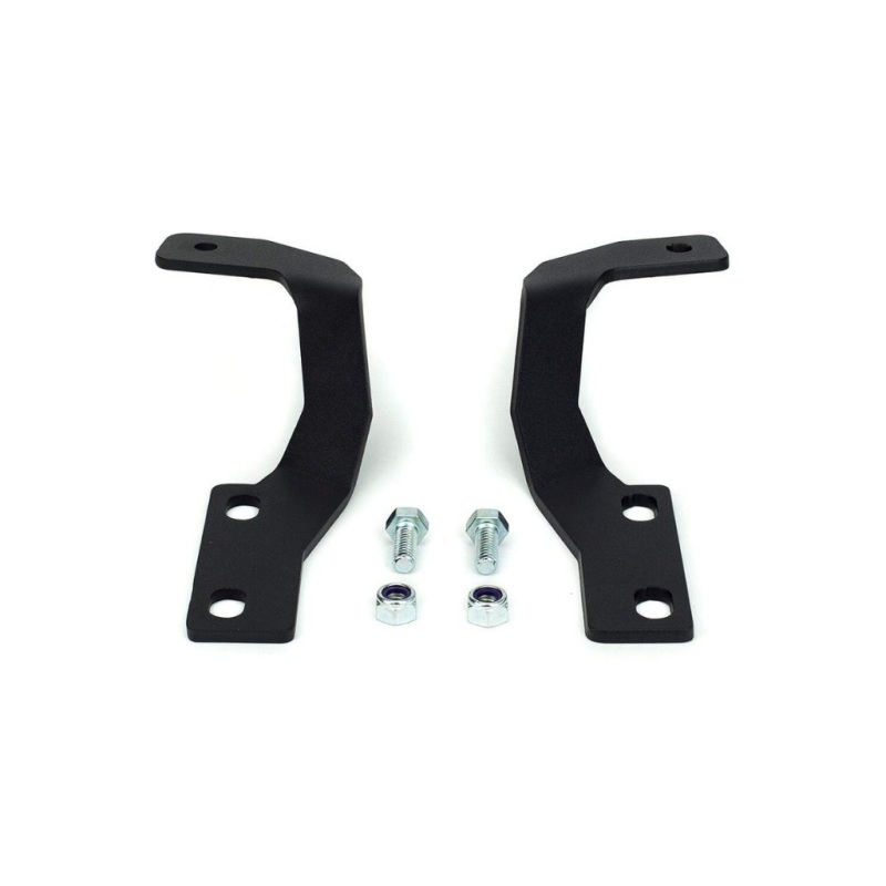 Cali Raised 10-24 Toyota 4Runner Low Profile Led Ditch Light Brackets Kit - Brackets Only