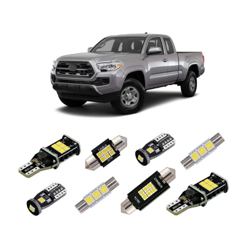 Cali Raised 2016-2023 Toyota Tacoma 9-Piece Interior Led Light Kit