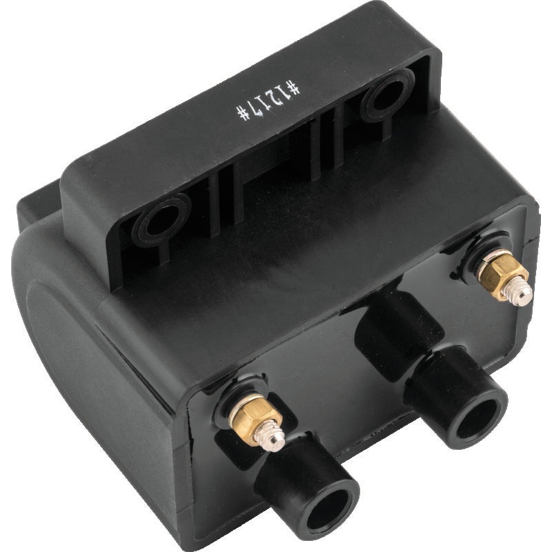 Twin Power 85-99 Big Twin 85-03 XL Exc EFI Twin Power Ignition Coil Black Replaces H-D 31614-83A