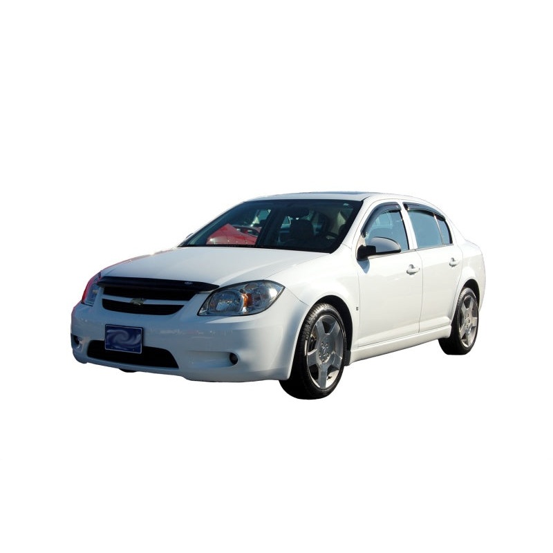 AVS 05-10 Chevy Cobalt Carflector Low Profile Hood Shield - Smoke