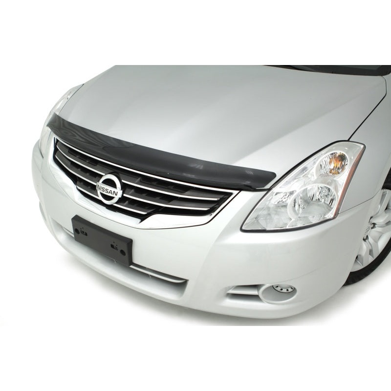 AVS 10-12 Nissan Altima Carflector Low Profile Hood Shield - Smoke