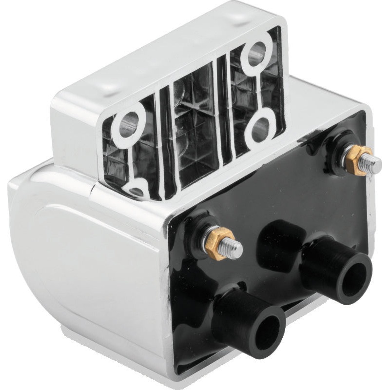 Twin Power 85-99 Big Twin 85-03 XL Ignition Coil Chrome Replaces H-D 31614-83A 3 Ohm