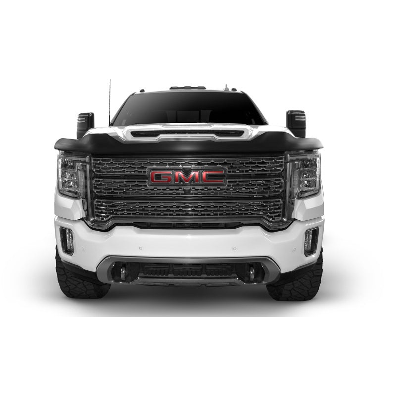 AVS 20-21 GMC Sierra 2500 HD Bugflector II Hood Shield - Smoke