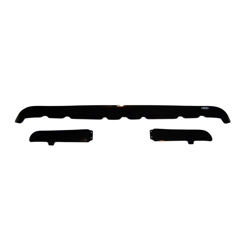 AVS 94-01 Dodge RAM 1500 (Behind Grille 3 Pc) High Profile Bugflector II Hood Shield - Smoke