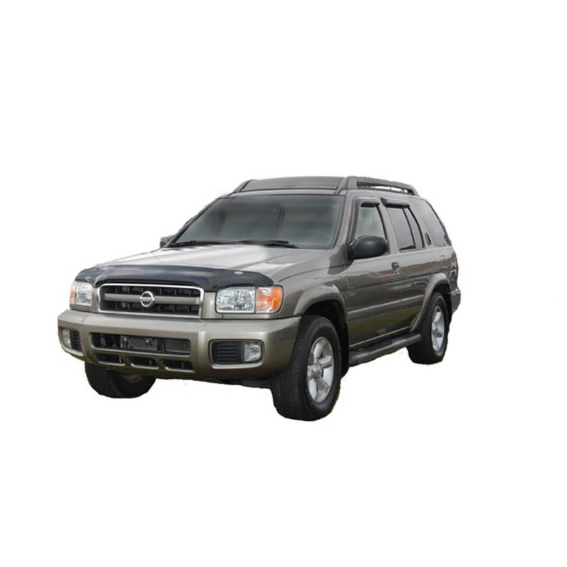 AVS 99-04 Nissan Pathfinder High Profile Bugflector II Hood Shield - Smoke