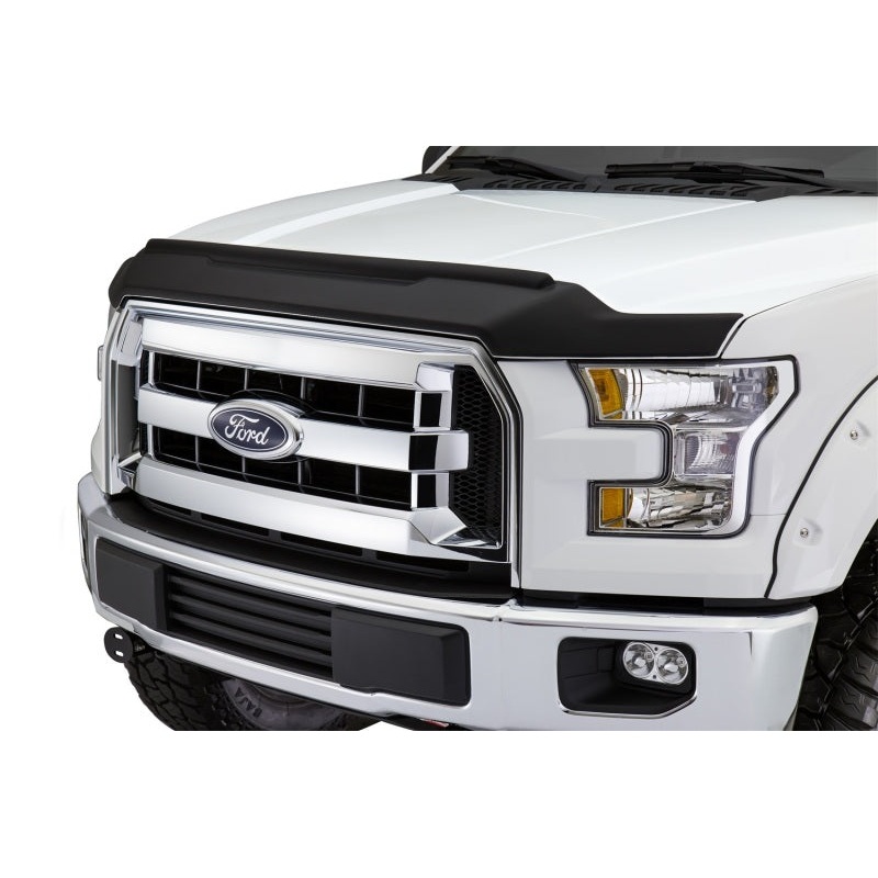 AVS 2019 Ford Ranger Aeroskin II Textured Low Profile Hood Shield - Black