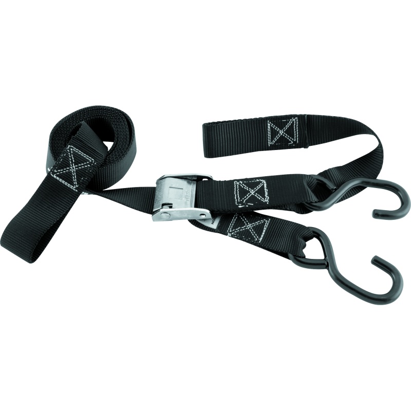 BikeMaster Tiedown 1-1/2 Integrated Softhook - Black