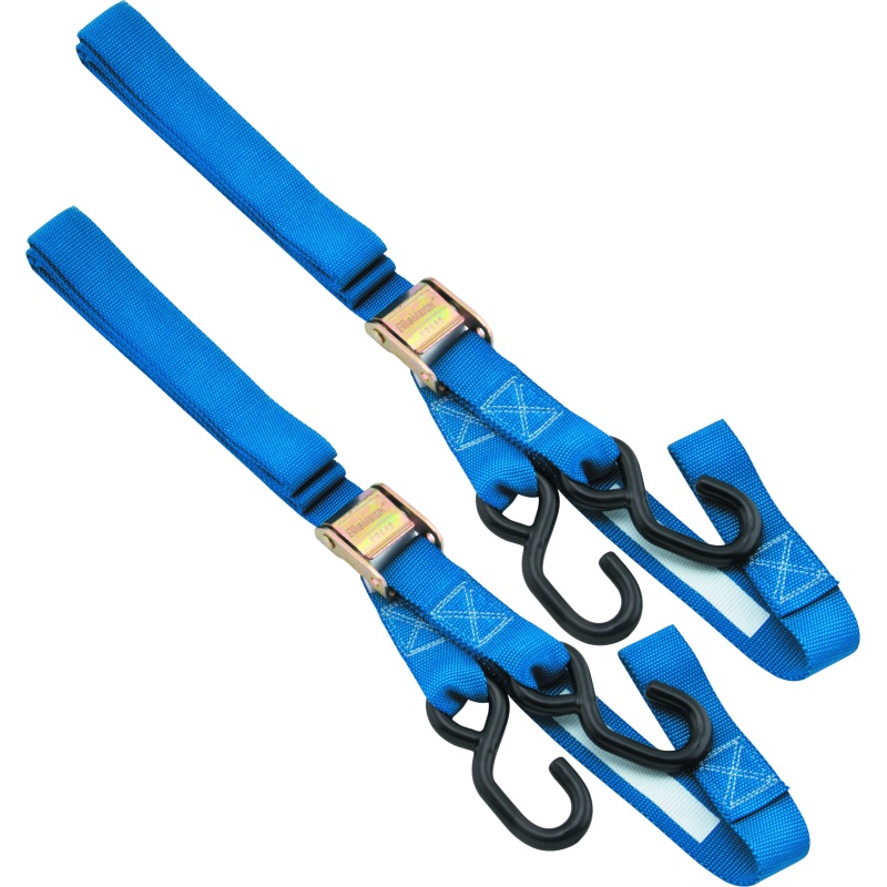 BikeMaster Tiedown 1-1/2 Integrated Softhook - Blue