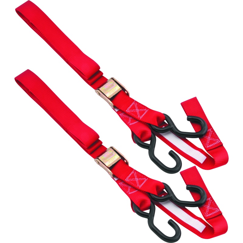 BikeMaster Tiedown 1-1/2 Integrated Softhook - Red
