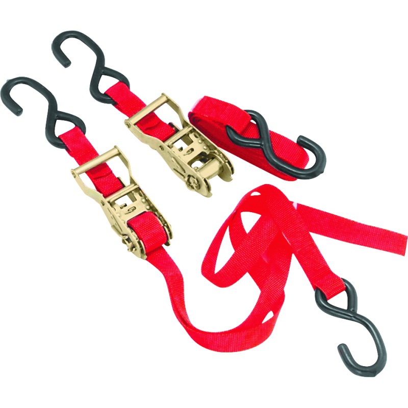 BikeMaster Tiedown 1in Rachet - Red