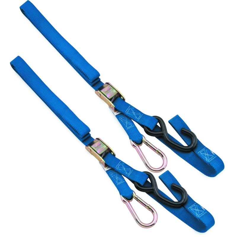 BikeMaster Tiedown Carabiner Softhook - Blue