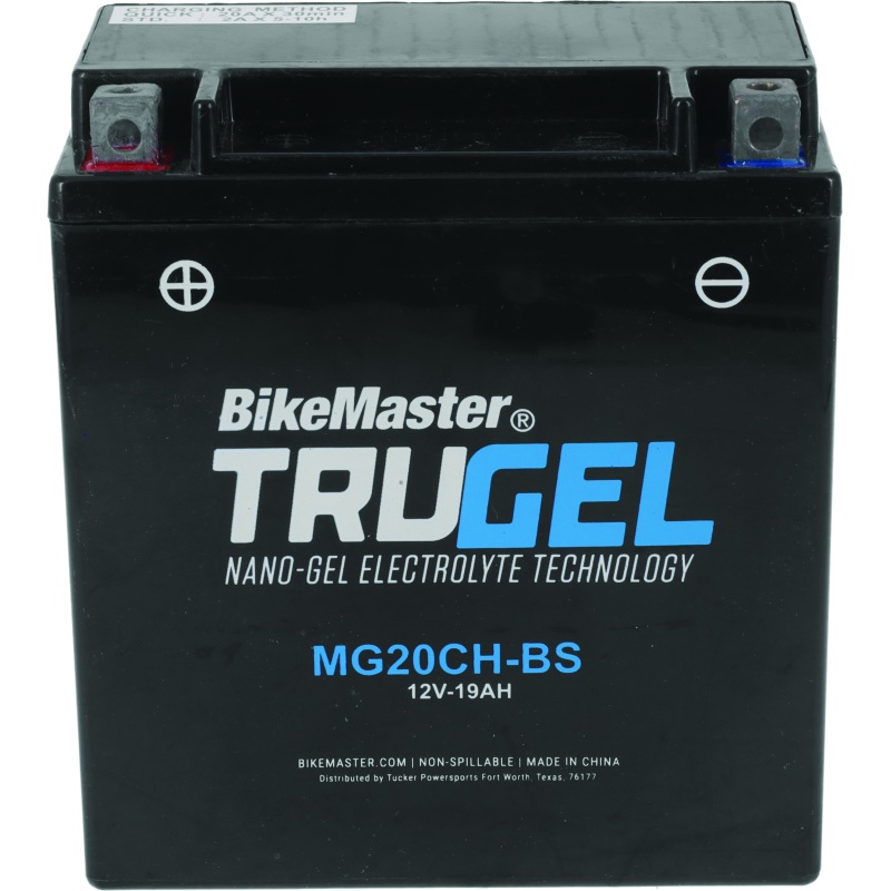 BikeMaster TruGel Battery - MG20CH-BS