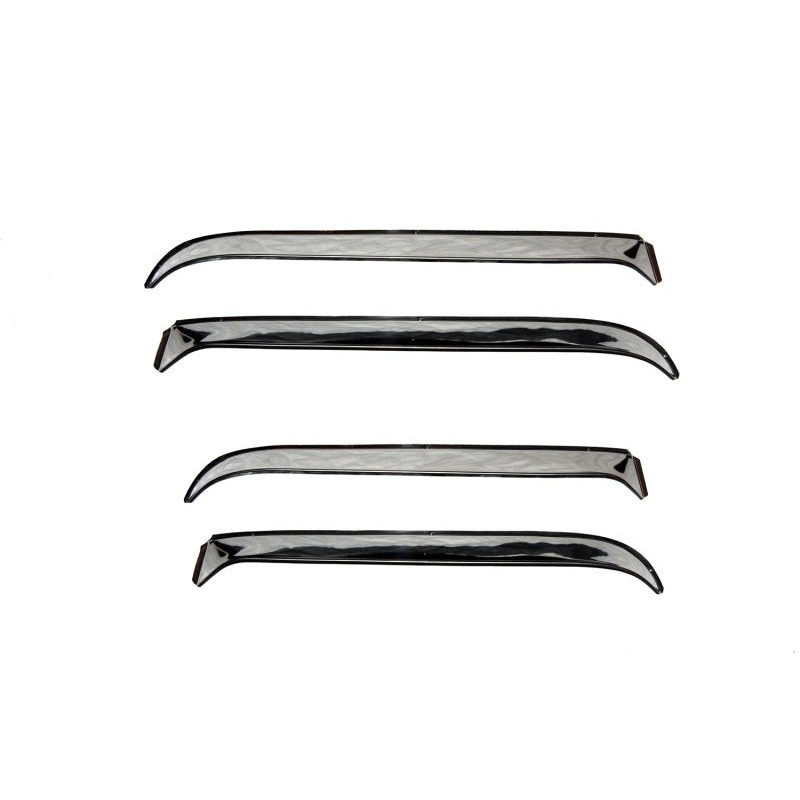 AVS 85-90 Buick Electra Ventshade Front & Rear Window Deflectors 4pc - Stainless